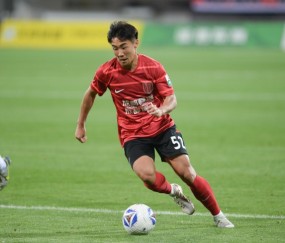 j9九游会官方登录昨晚绝杀沙特的国少球员帅惟浩，本月初刚打入职业生涯首球