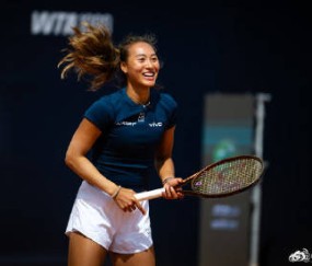 加油！郑钦文周五迎罗马赛首秀